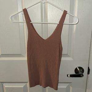 Lulu’s Basic Pink Crop Top